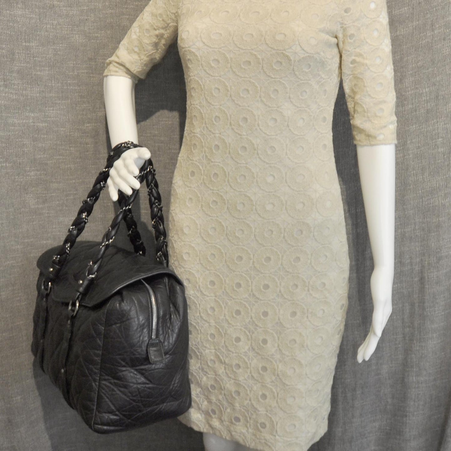 Ligne Large Duffel Bag Black