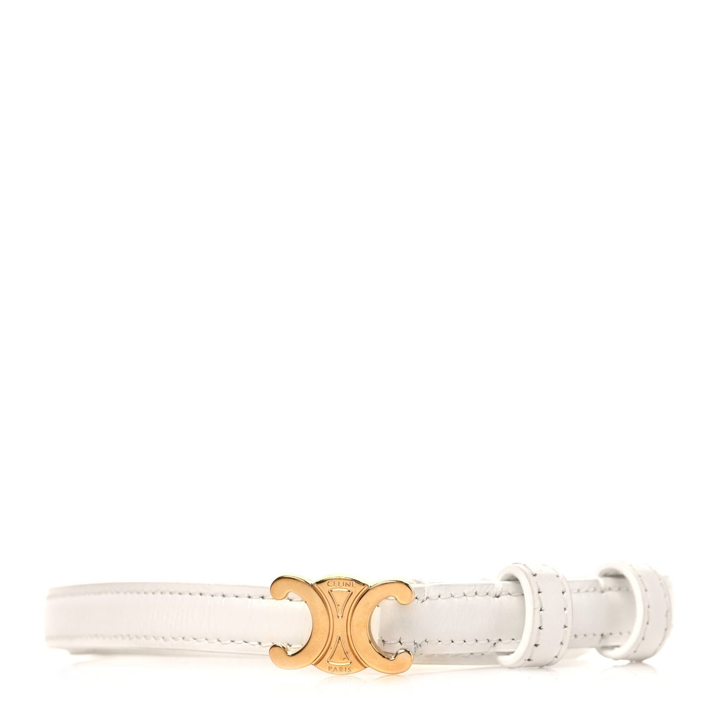 Box Calfskin Small 18mm Triomphe Belt 70 28 Rice
