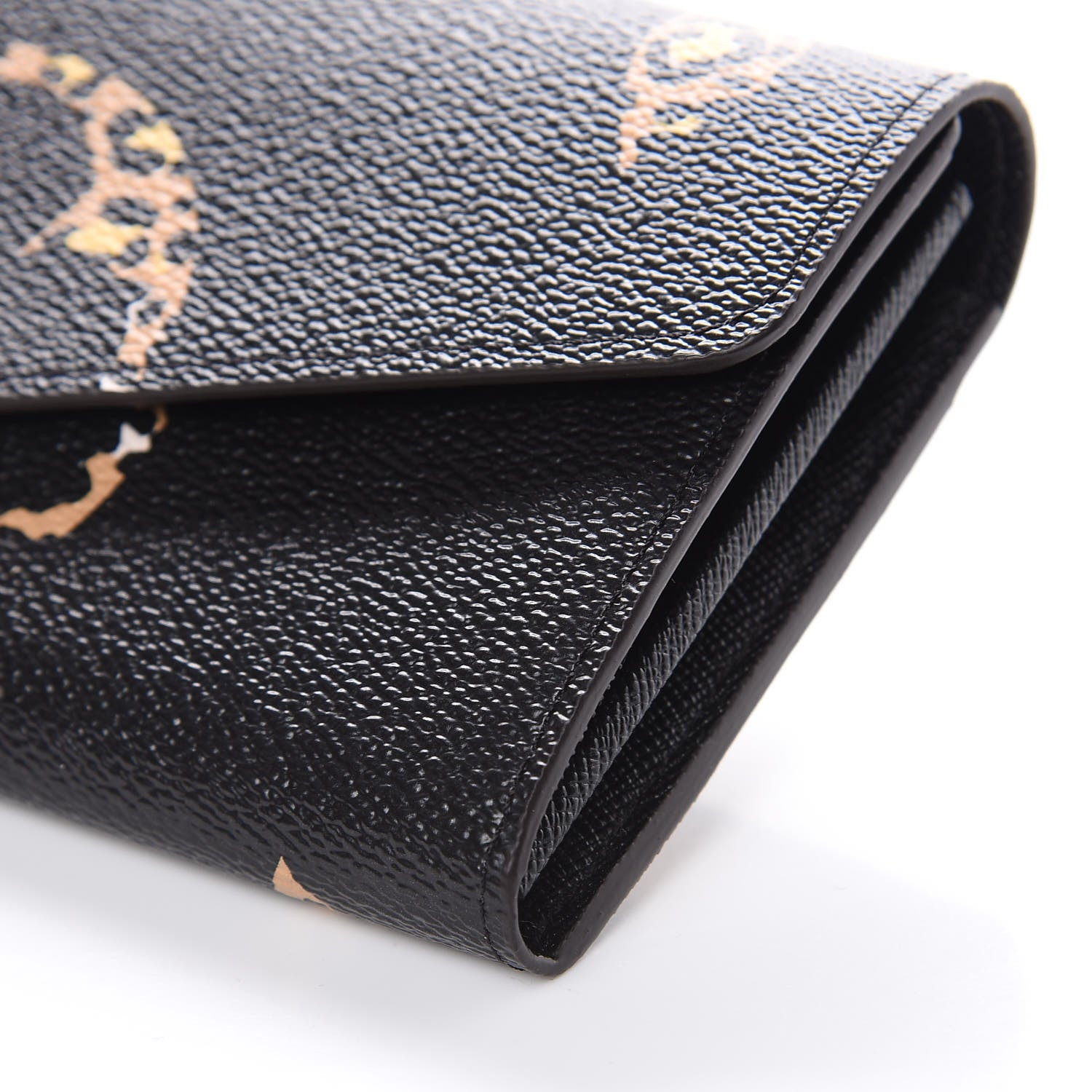 Louis Vuitton Monogram Giant Jungle Sarah Wallet Black 11 of 11