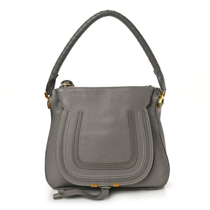 Chloe Calfskin Medium Marcie Satchel Cashmere Grey 1 of 11