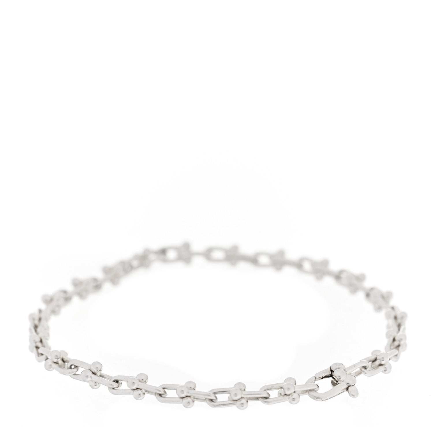 Tiffany Sterling Silver Micro HardWear Link Bracelet 2 of 3