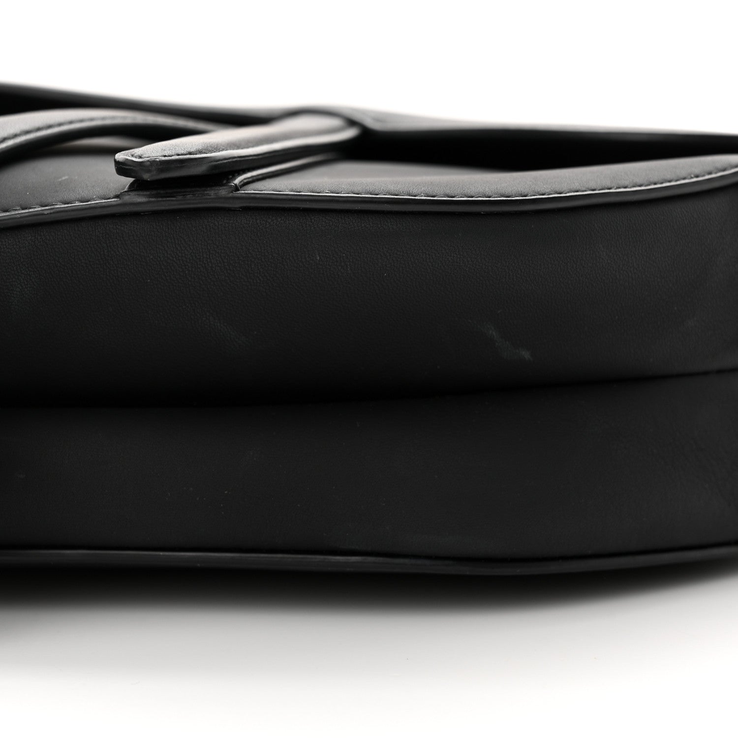 Christian Dior Ultra Matte Calfskin Saddle Bag Black 10 of 16