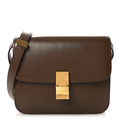 Celine Box Calfskin Teen Classic Box Flap Bag Camel 1 of 12