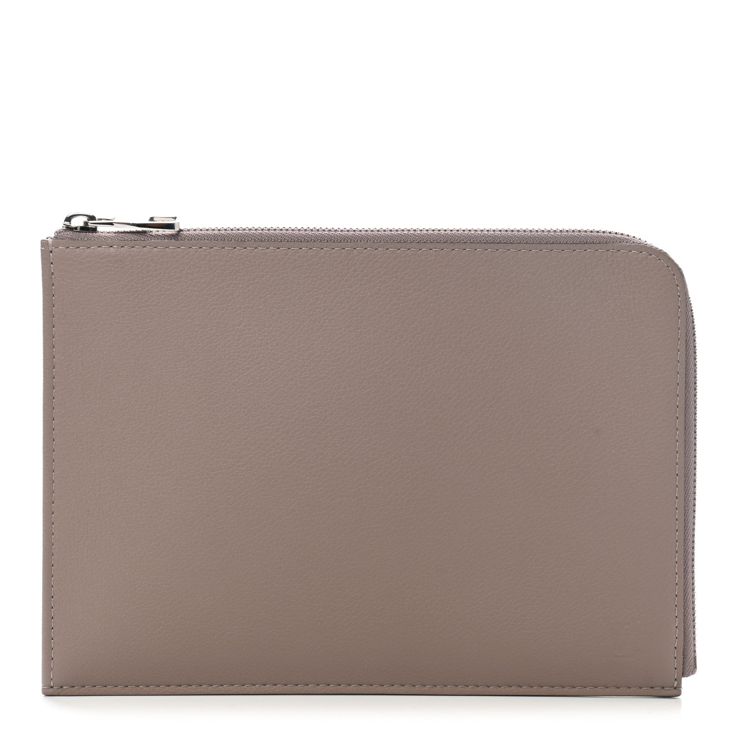 Louis Vuitton Calfskin Zip Pouch Taupe 1 of 7