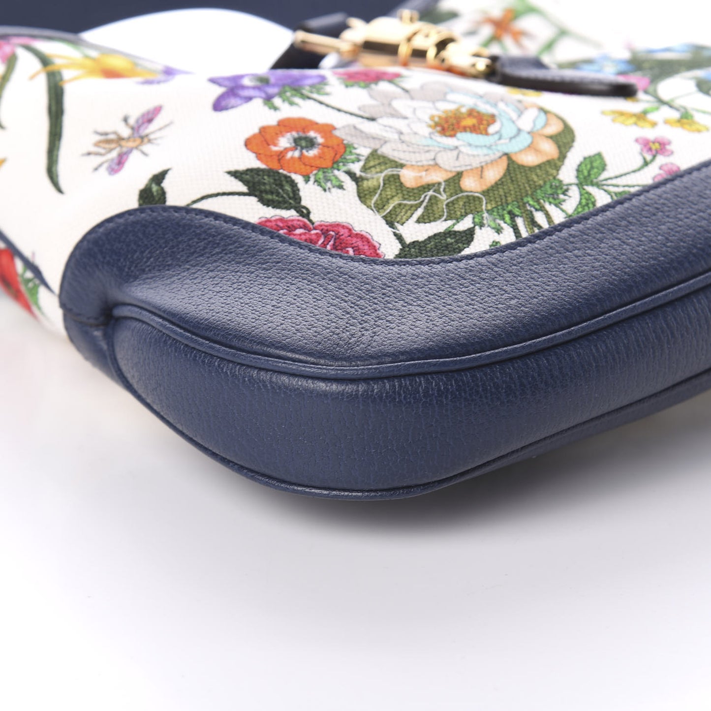 Canvas Flora Medium Jackie Hobo Blue Agata