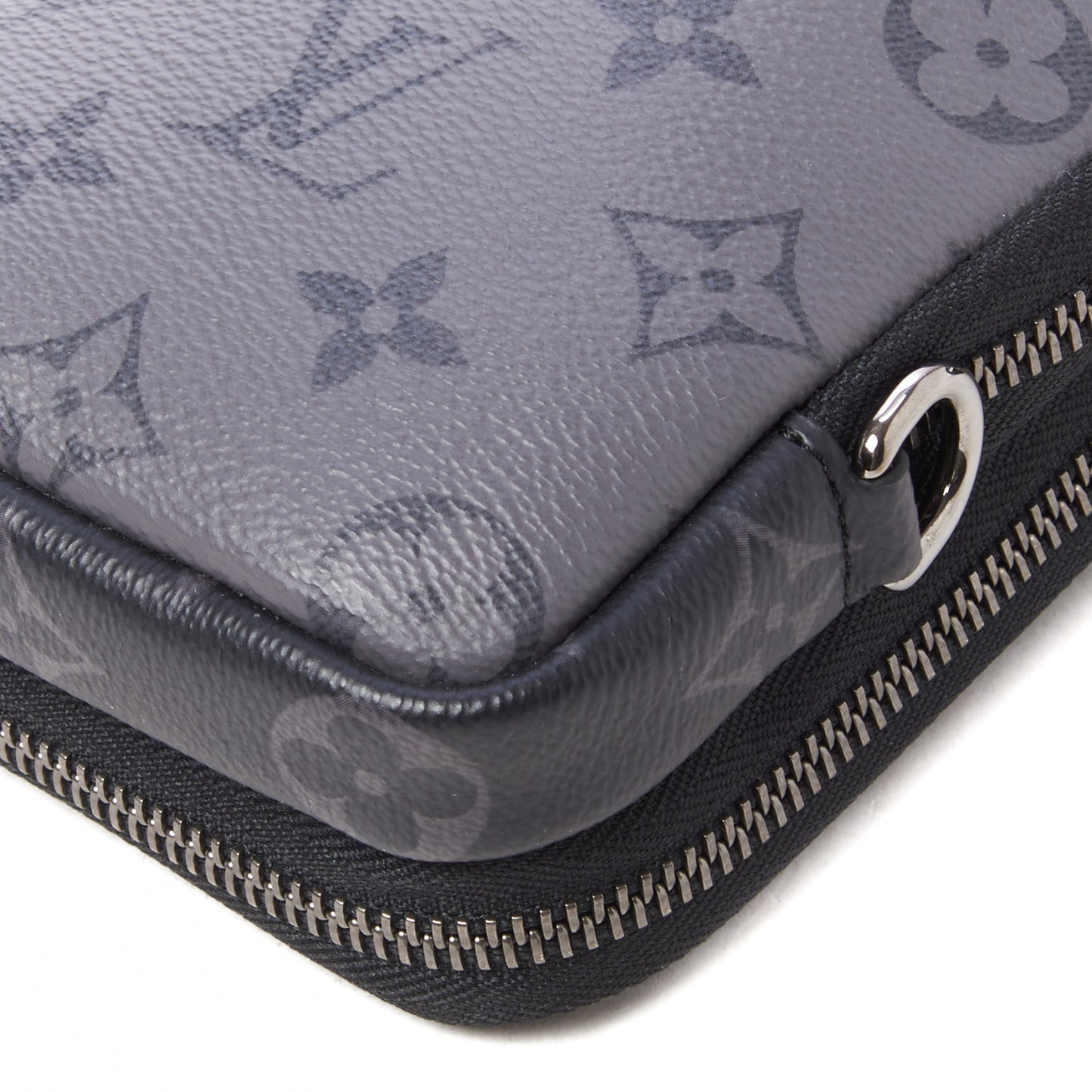 Monogram Eclipse Reverse Double Phone Pouch