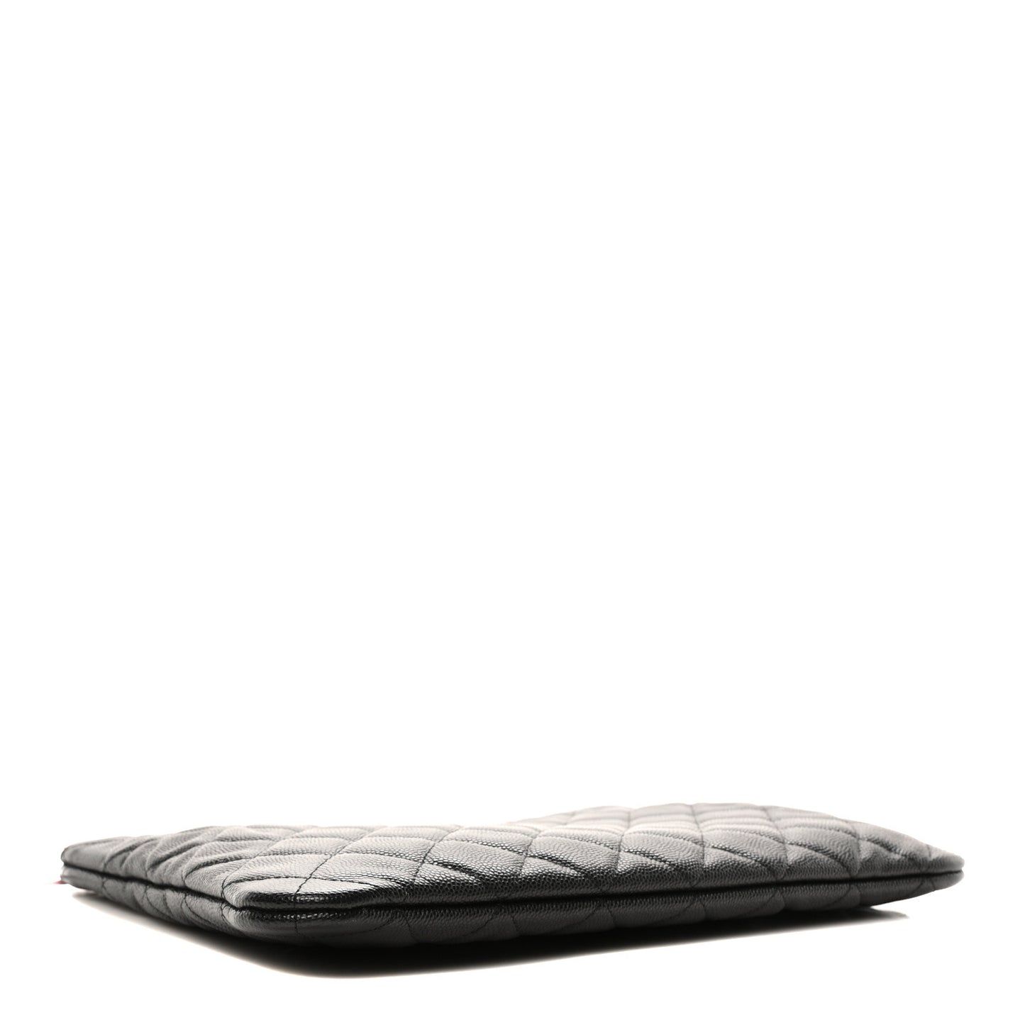 Caviar Quilted Medium Cosmetic Case Black