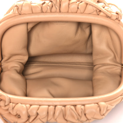 Bottega Veneta Nappa Intrecciato The Mini Pouch Almond 11 of 12