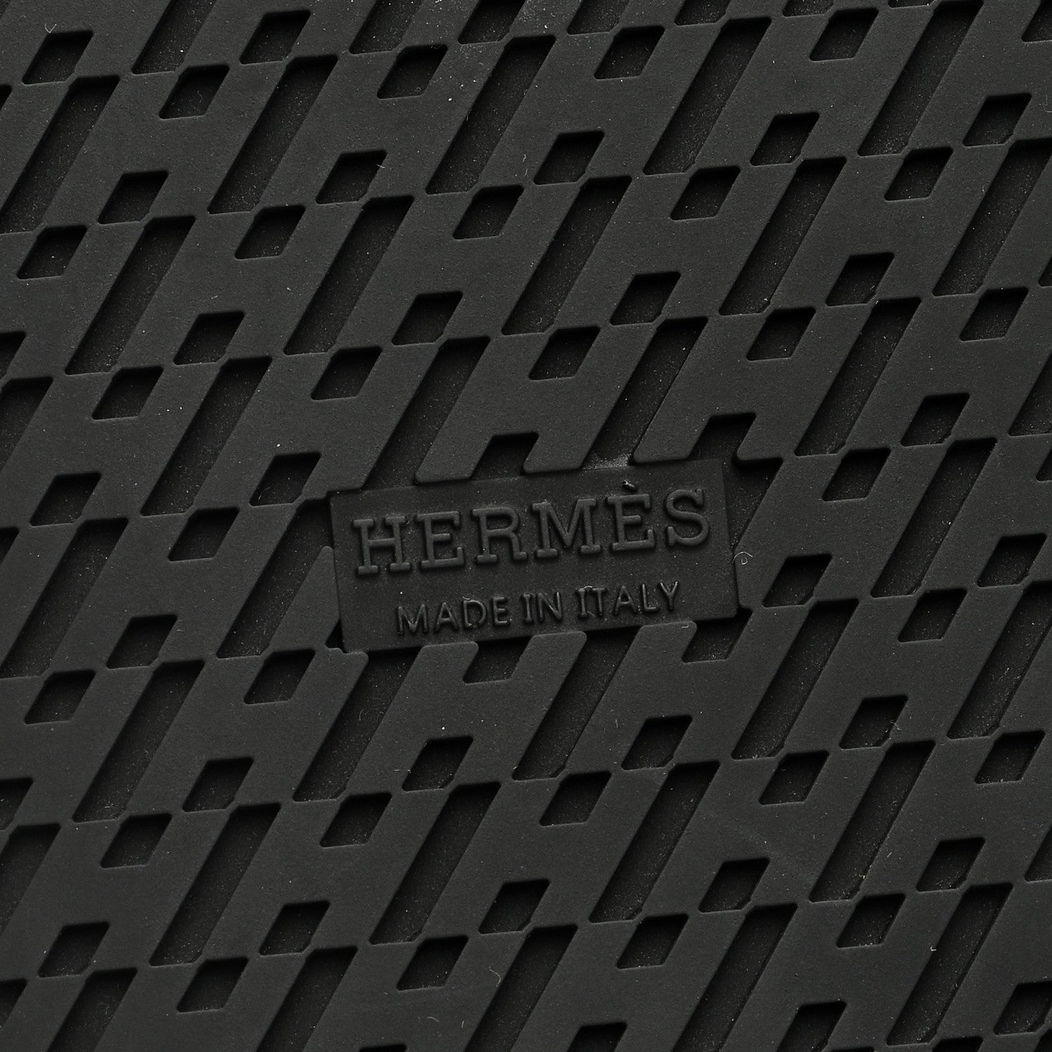 Hermes Calfskin Womens Chypre Sandals 37.5 Black 6 of 8