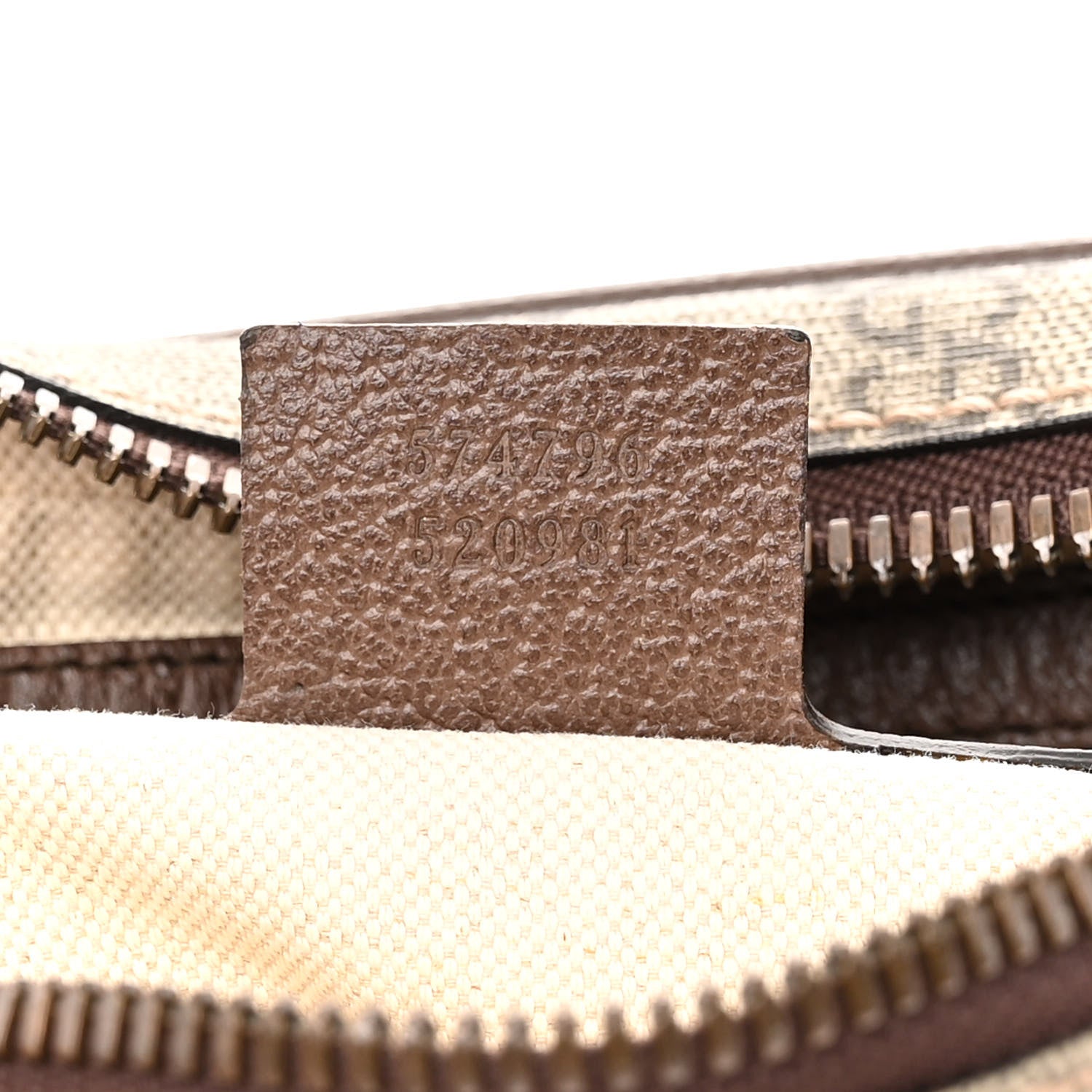 Gucci Soft GG Supreme Monogram Medium Ophidia Belt Bag Dark Brown 7 of 11