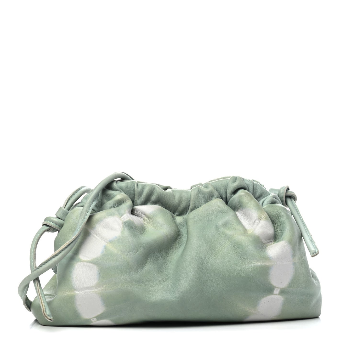 Lambskin Mini Cloud Clutch Tie Dye