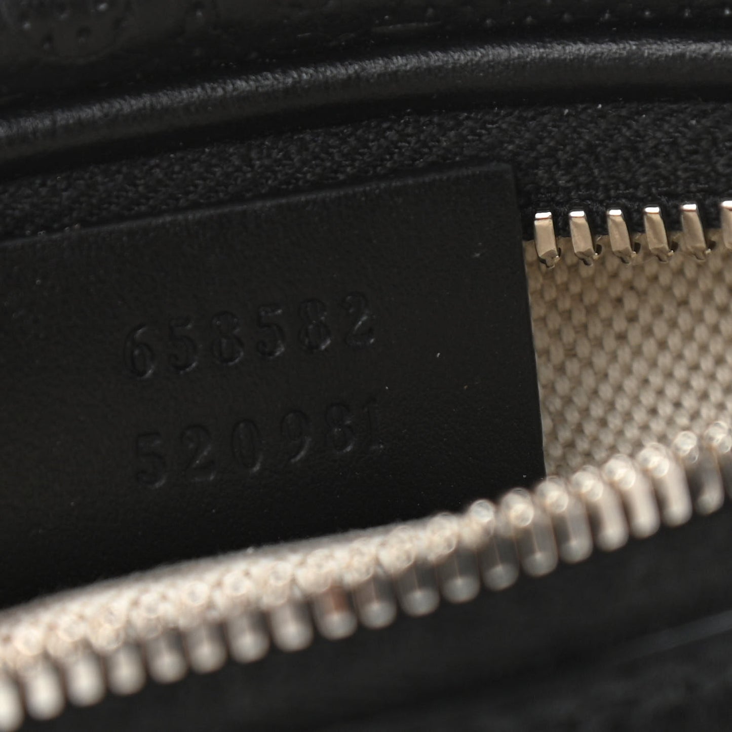Calfskin GG Tennis Embossed Belt Bag Black