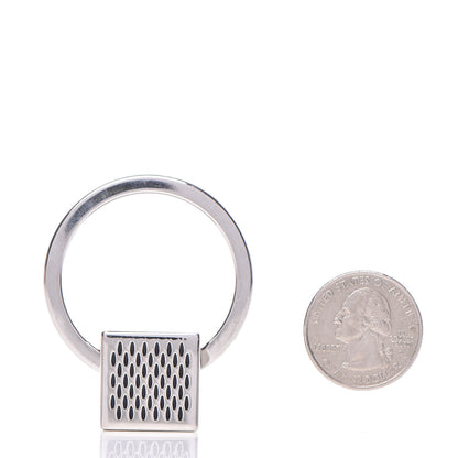 Louis Vuitton Damier Cube Key Holder Silver 2 of 7