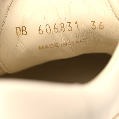 Saint Laurent Calfskin Andy Low Top Sneakers 36 Dark Coquille 9 of 11