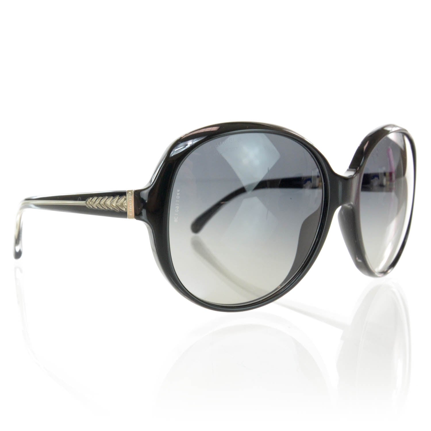 Chanel Polarized Sunglasses 5196 Black 1 of 6