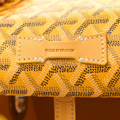 Goyard Goyardine Sac Hulot Pet Carrier PM Yellow 6 of 9