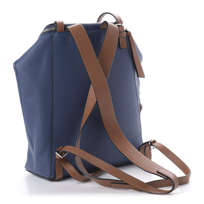 Loewe Calfskin Goya Backpack Varsity Blue Tan 2 of 8
