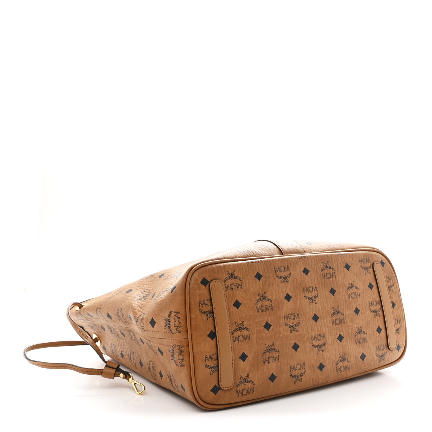 Visetos Medium Liz Reversible Shopper Tote Cognac