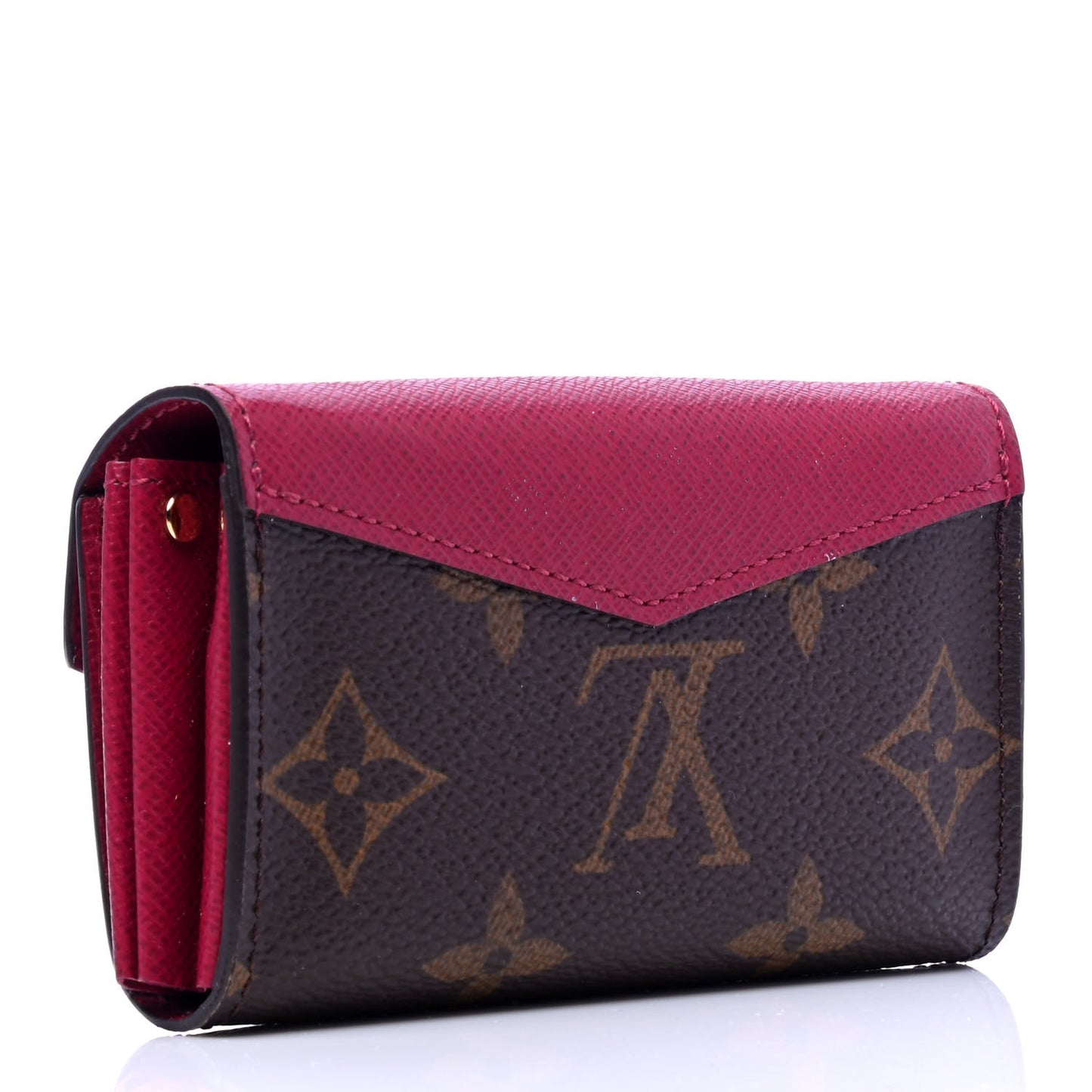 Monogram Sarah Multicartes Fuchsia