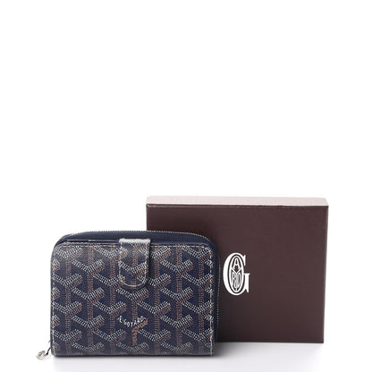 Goyard Goyardine Tuileries Wallet Navy 9 of 9