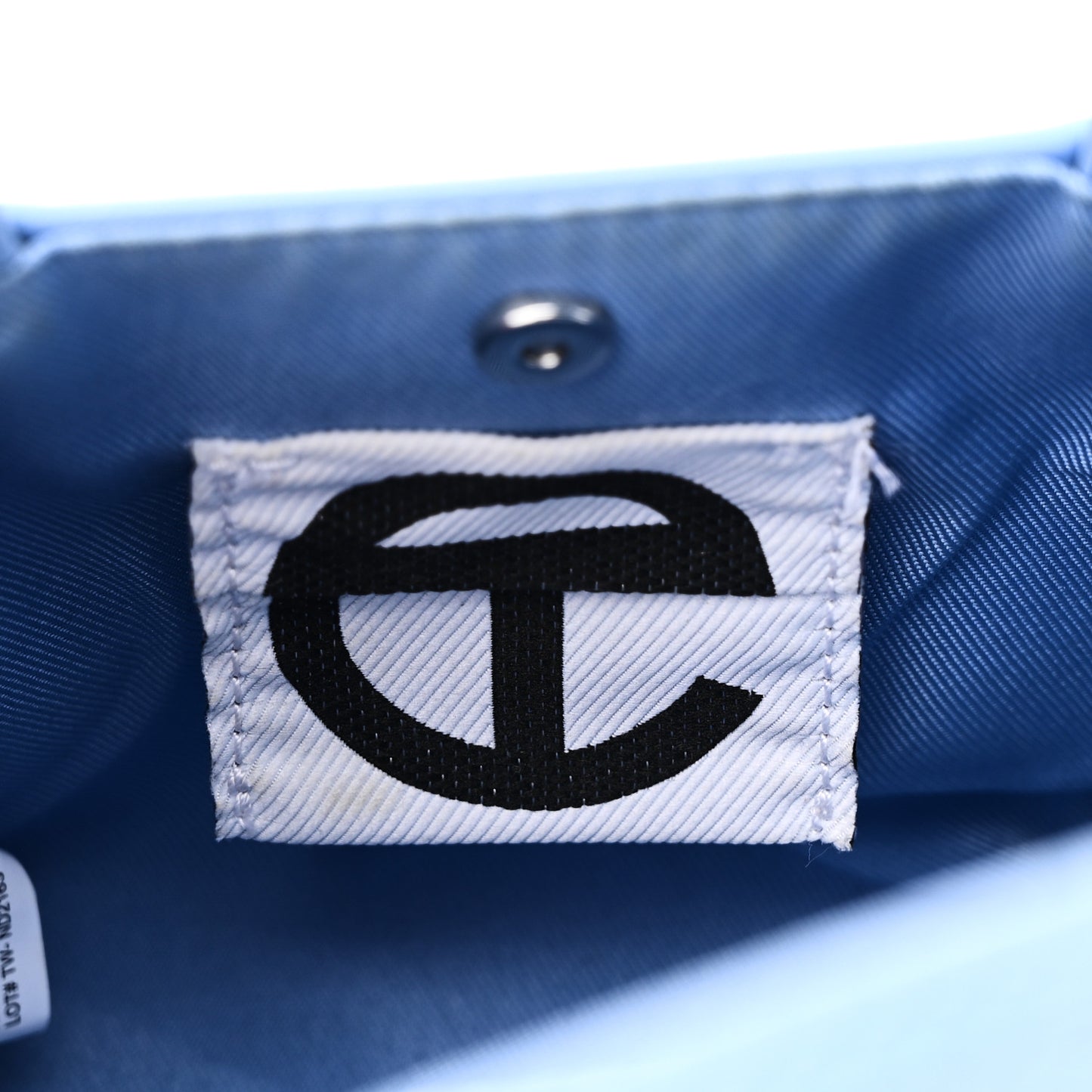 Vegan Leather Small Shopping Bag Cerulean