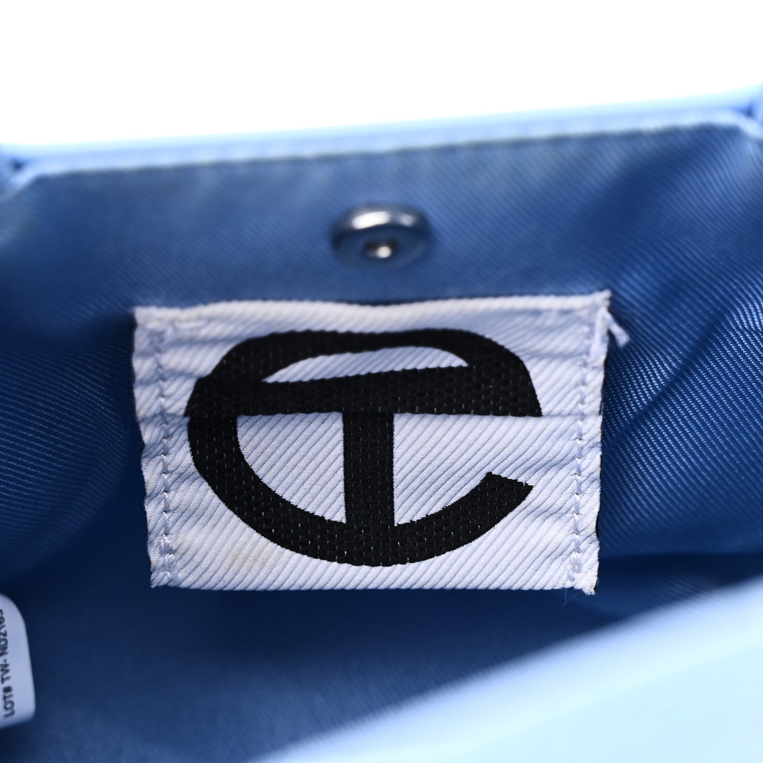 Telfar Vegan Leather Small Shopping Bag Cerulean 6 of 9