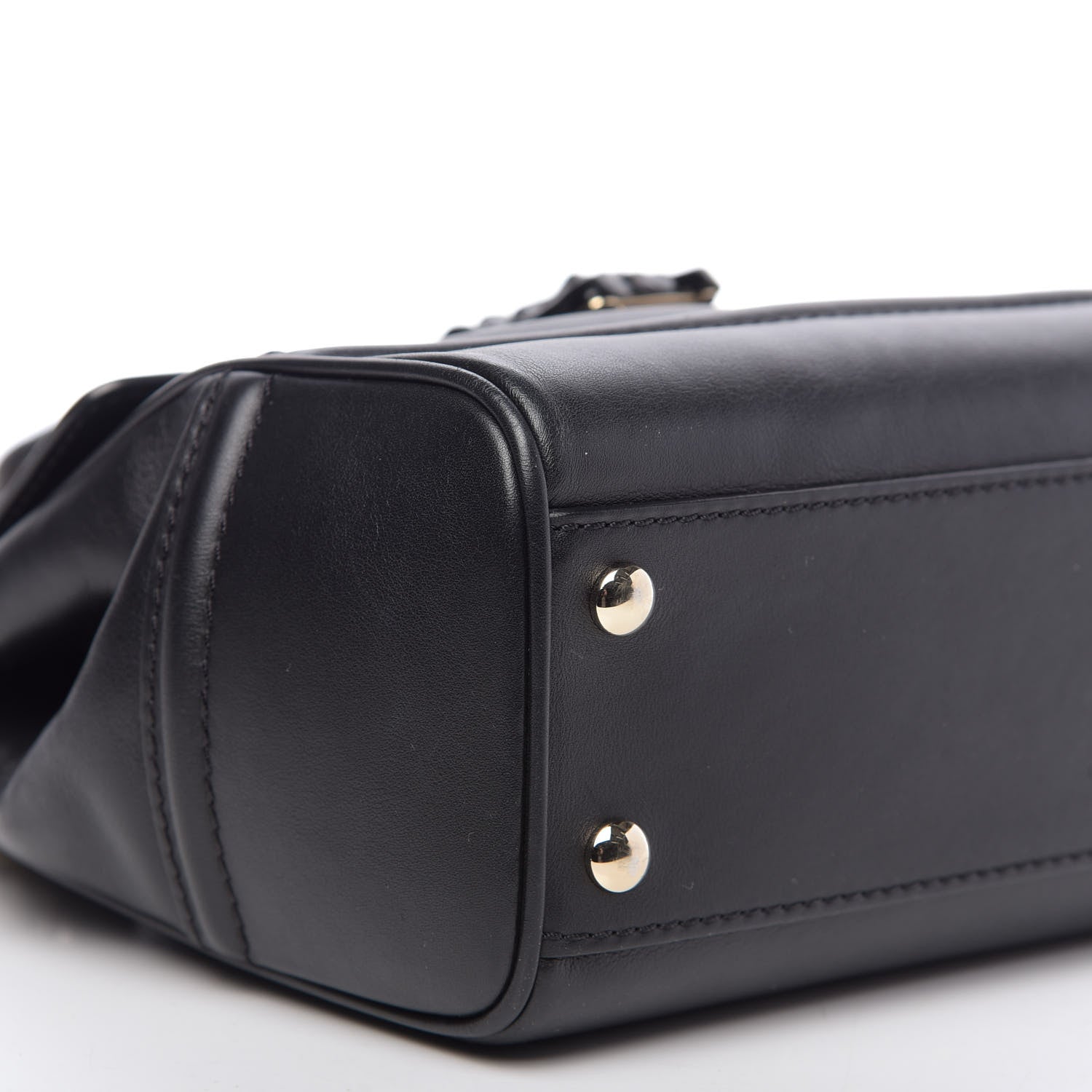 Versace Calfskin Medium Palazzo Empire Bag Black 8 of 14