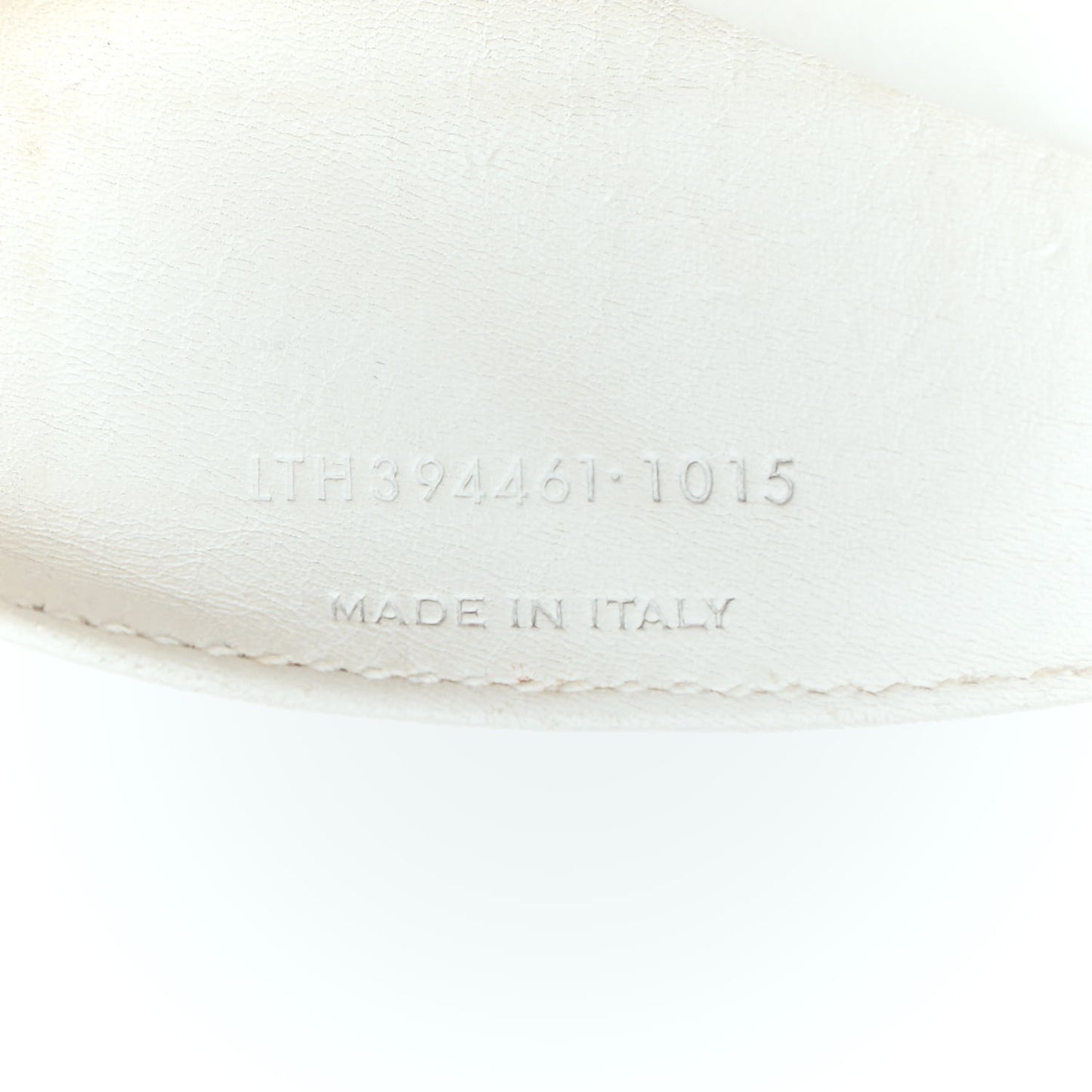 Smooth Calfskin Small Cabas Monogram White