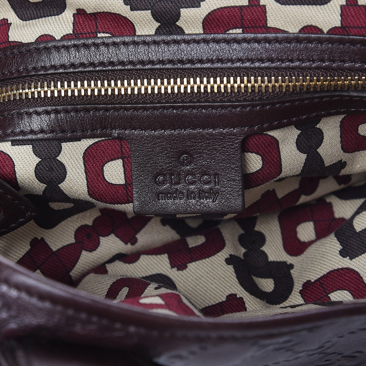 Gucci Guccissima Small Pelham Shoulder Bag Chocolate 6 of 8