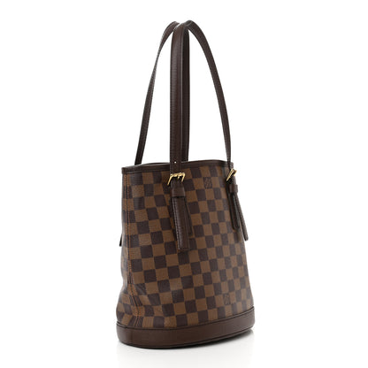 Louis Vuitton Damier Ebene Marais Bucket 23 4 of 10