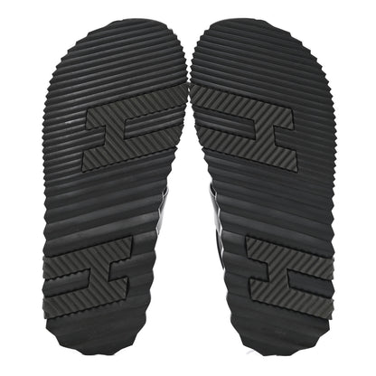 Hermes Calfskin Goatskin Mens Electric Sandals 44 Black 5 of 9