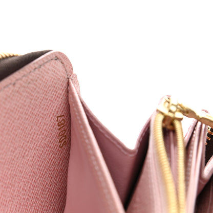 Louis Vuitton Monogram Zippy Wallet Rose Ballerine 12 of 17