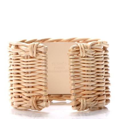 Hermes Barenia Osier Collier De Chien CDC Picnic Bracelet T2 Nata 3 of 5