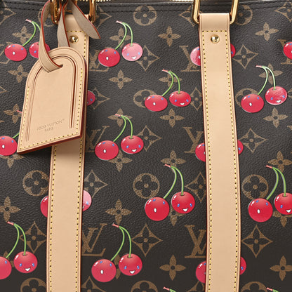 Louis Vuitton LV X TM Monogram Cerises Keepall Bandouliere 45 6 of 8