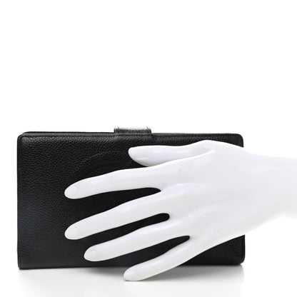 Chanel Caviar Timeless CC French Wallet Black 2 of 8