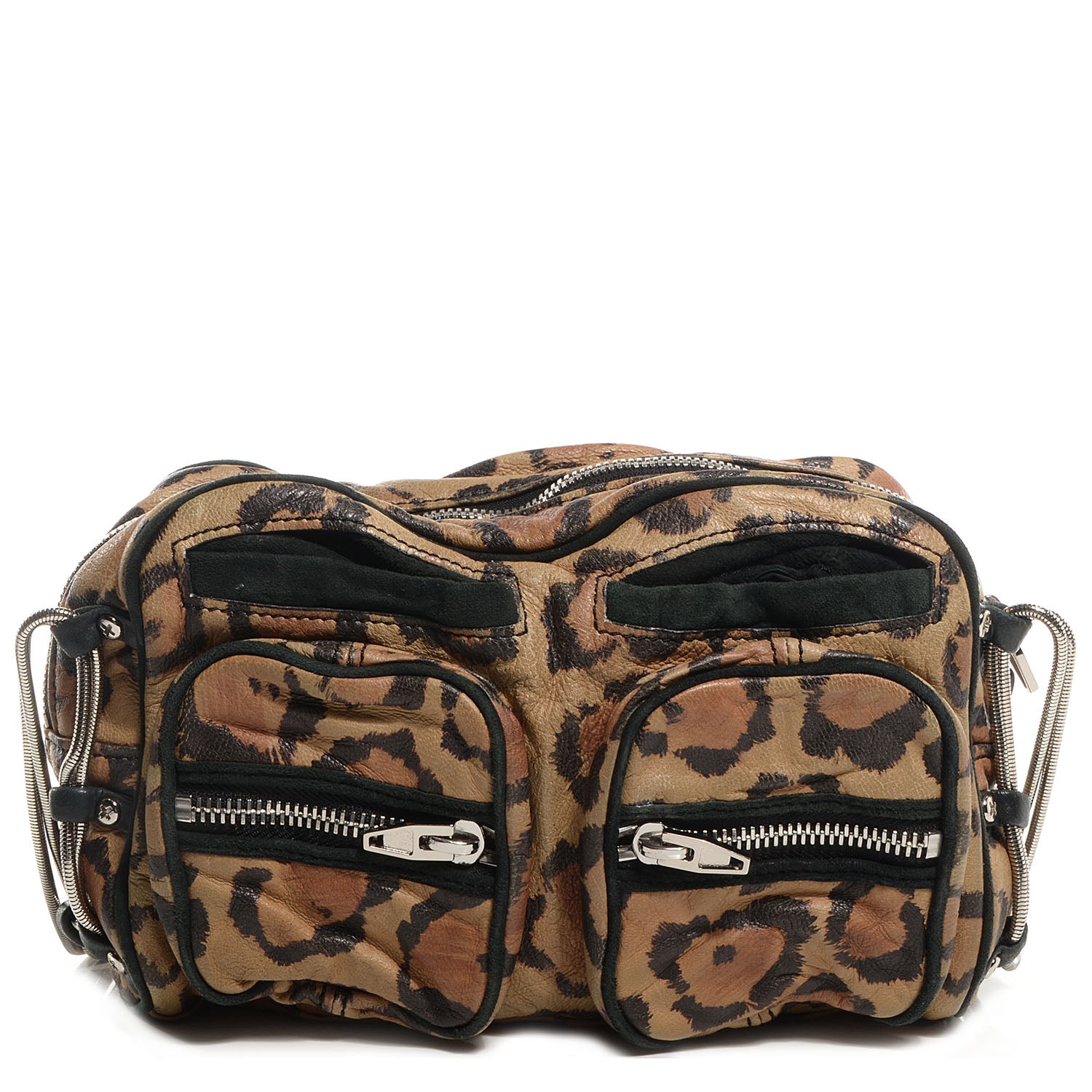 Alexander Wang Goatskin Leopard Print Brenda Chain Bag 1 of 6