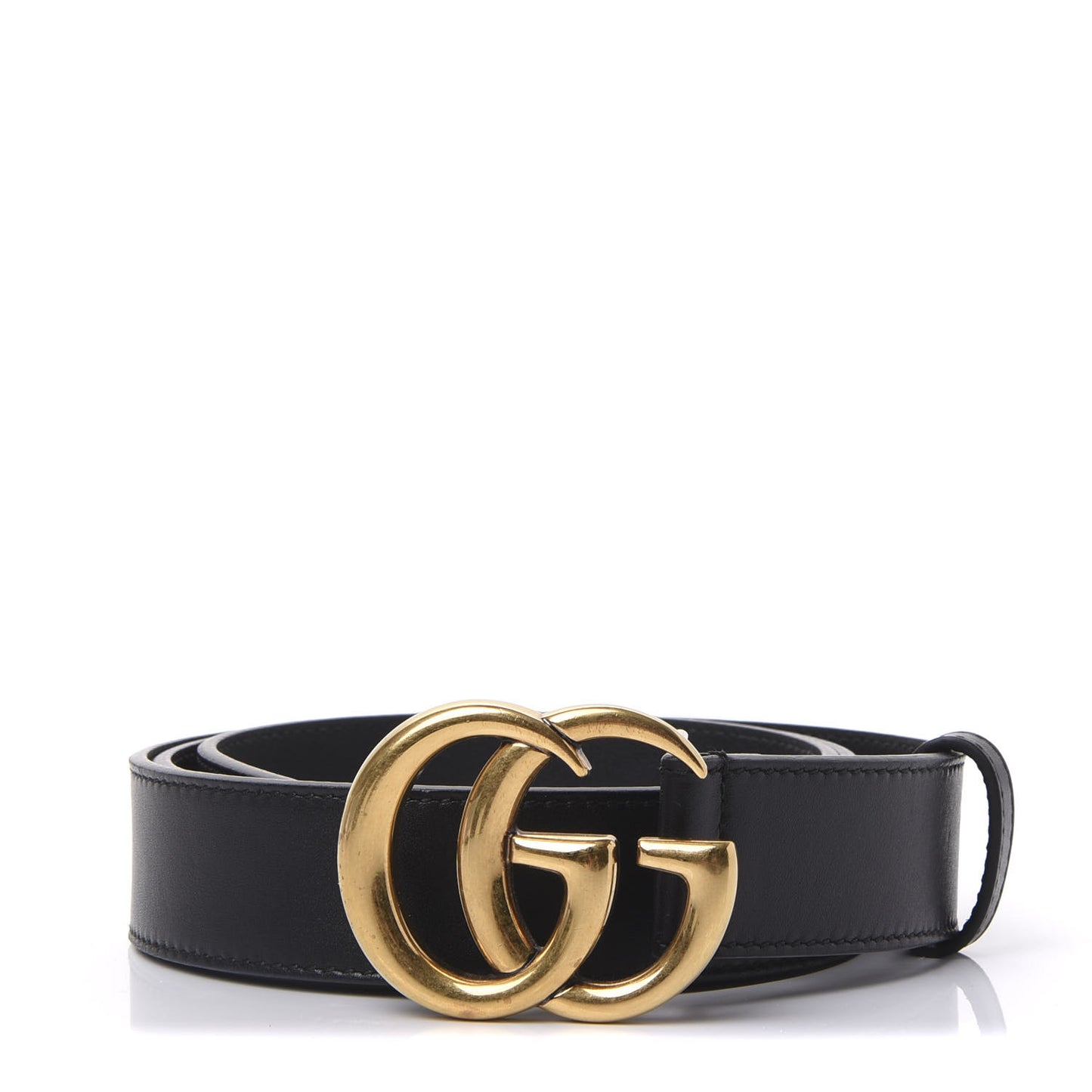 Calfskin Double G 30mm Belt 95 38 Black