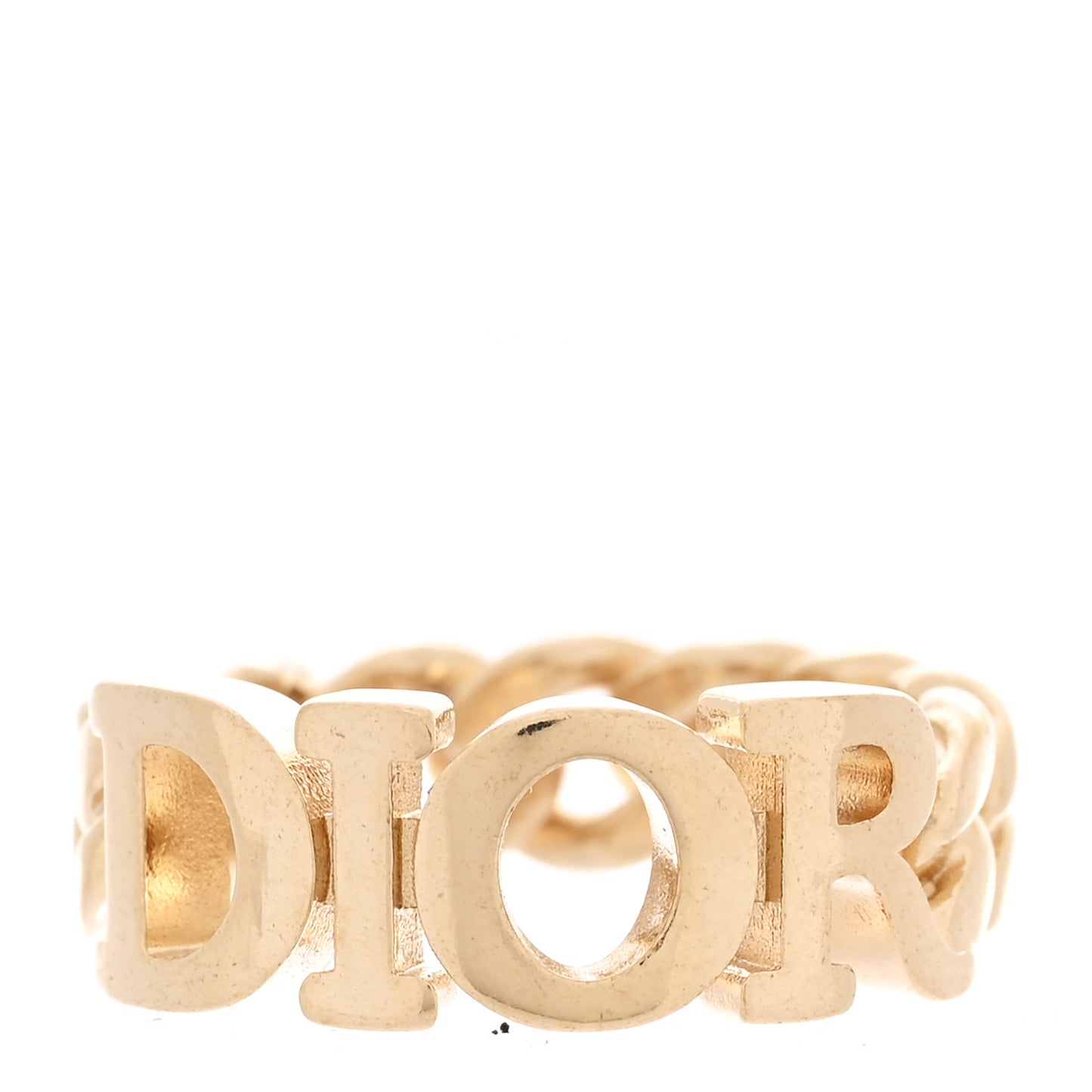 Metal Dio(r)evolution Chain Ring L Gold