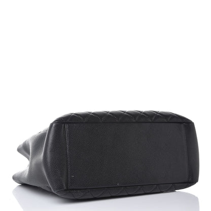 Chanel Caviar Quilted Grand Shopping Tote GST Black 4 of 9
