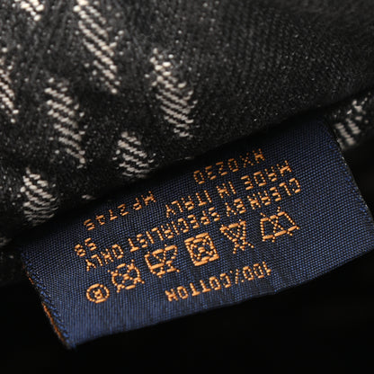 Louis Vuitton x NIGO Monogram Giant Denim Giant Damier Wave Sun Hat Gray 9 of 9
