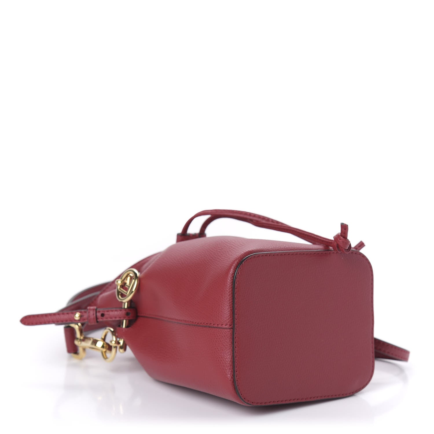 Fendi Vitello Cruise F is Fendi Mini Mon Tresor Bucket Bag Fragola 4 of 10