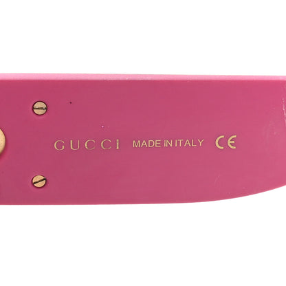 Gucci Square Frame GG0102S Sunglasses Glitter Pink Multi 5 of 8