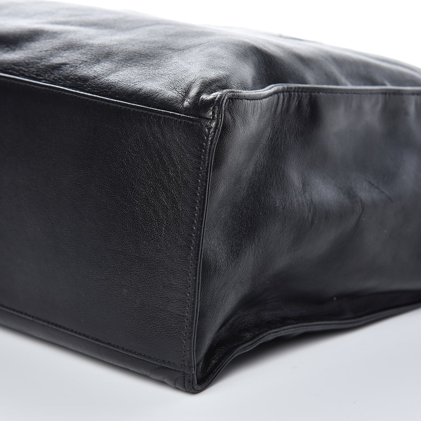 Lambskin CC Shoulder Bag Black