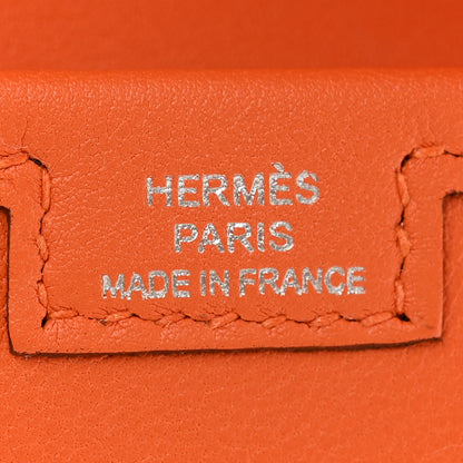Hermes Swift Jige Elan 29 Clutch Orange 6 of 8