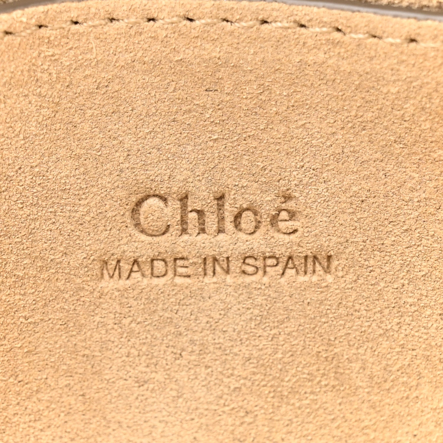 Chloe Suede Calfskin Small Faye Shoulder Bag Tobacco 8 of 16
