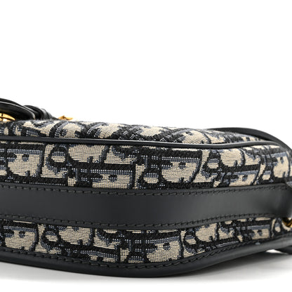 Christian Dior Oblique Medium Bobby Flap Blue 10 of 13