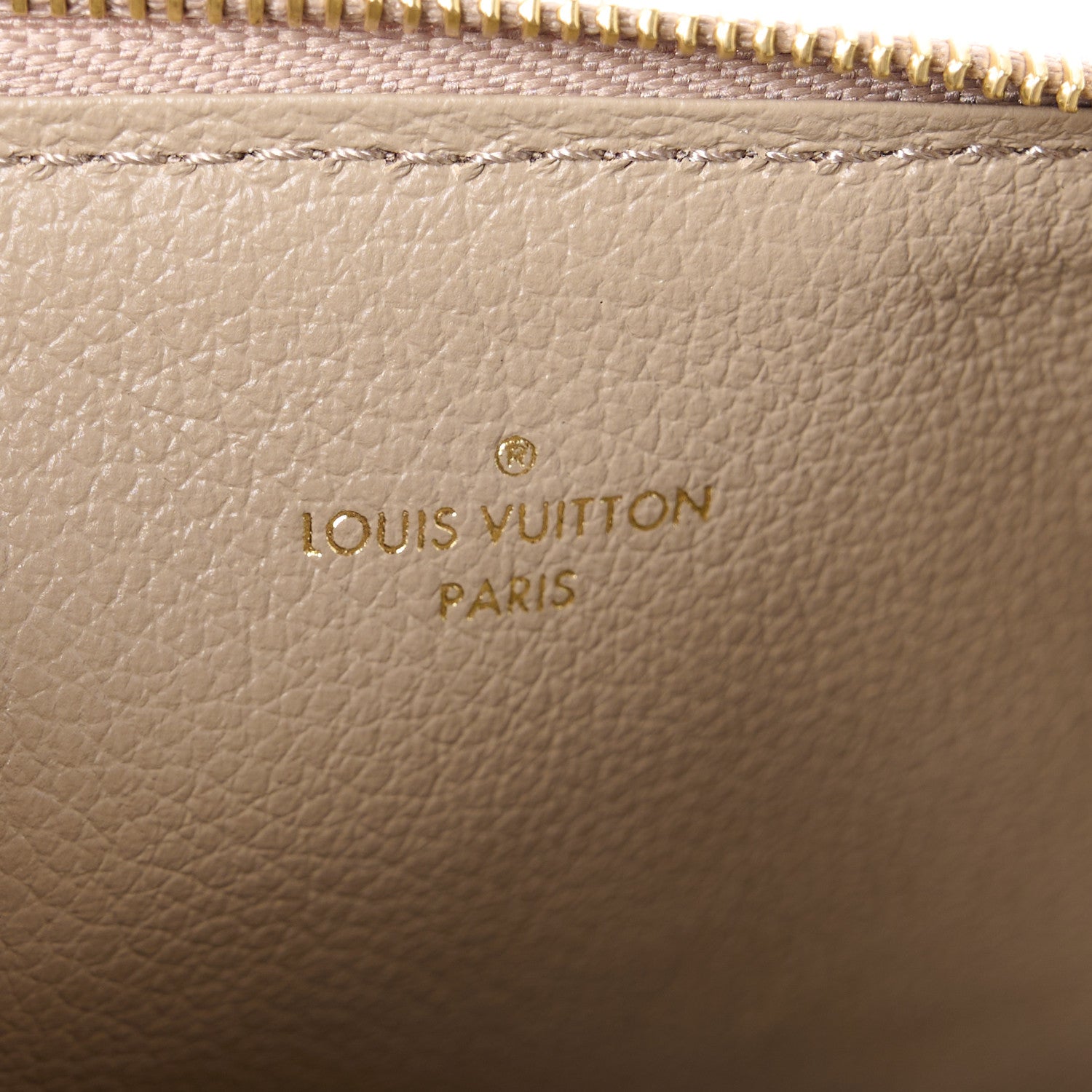 Louis Vuitton Empreinte Pochette Felicie Chain Wallet Tourterelle 9 of 14