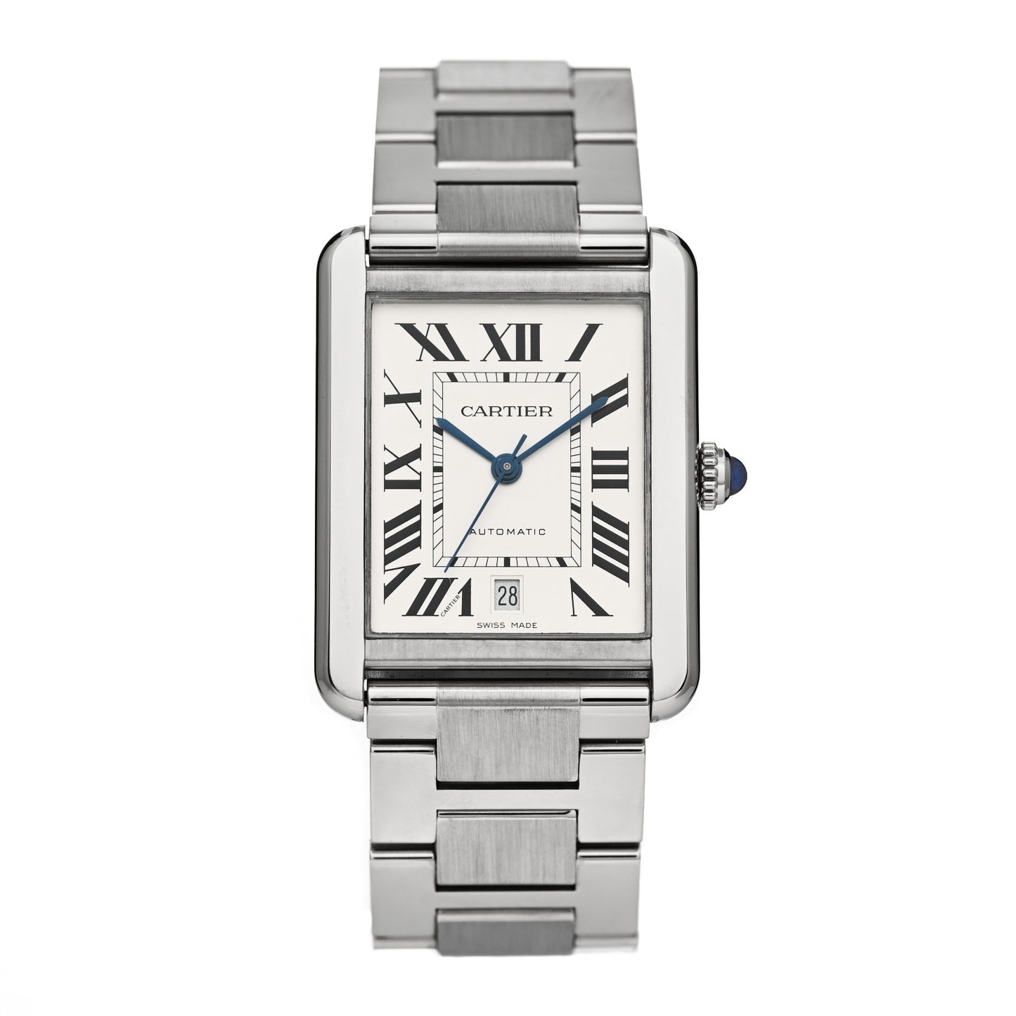 Stainless Steel 31mm Tank Solo Automatic Watch