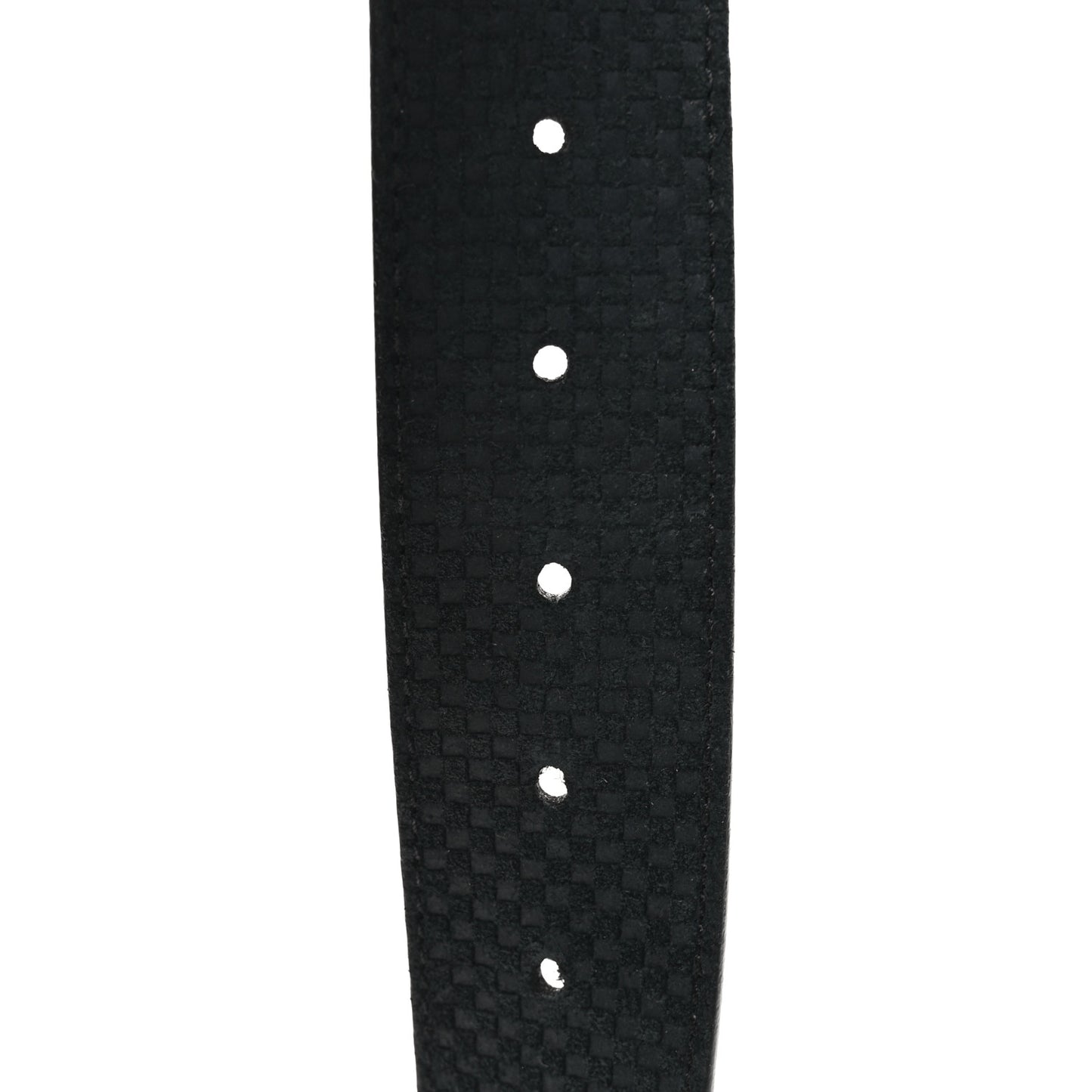 Suede Calfskin Mini Damier 40mm LV Initiales Belt 105 42 Black