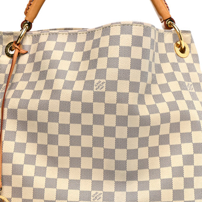 Louis Vuitton Damier Azur Artsy MM 9 of 19